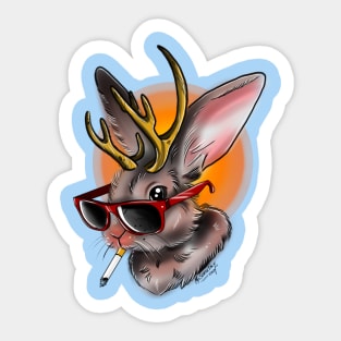 Hipsterlope Sticker